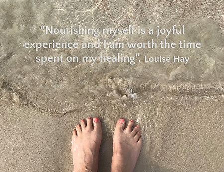 Home. content-feet-sand-quote